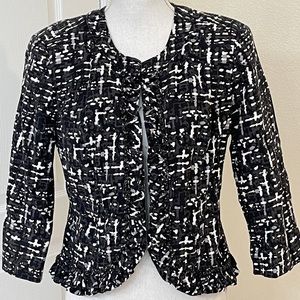 Beautiful Jacket with Ruffled Edges